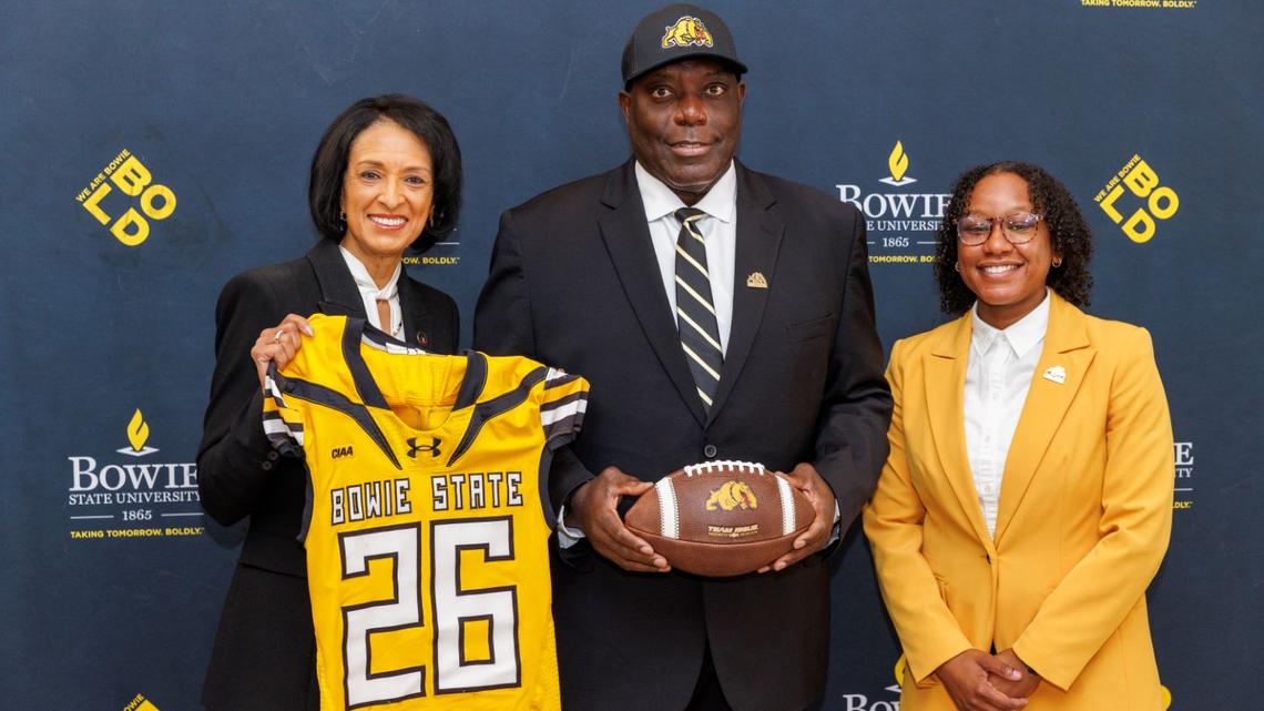 Bowie State Introduces Dawson Odums as Head Football Coach 