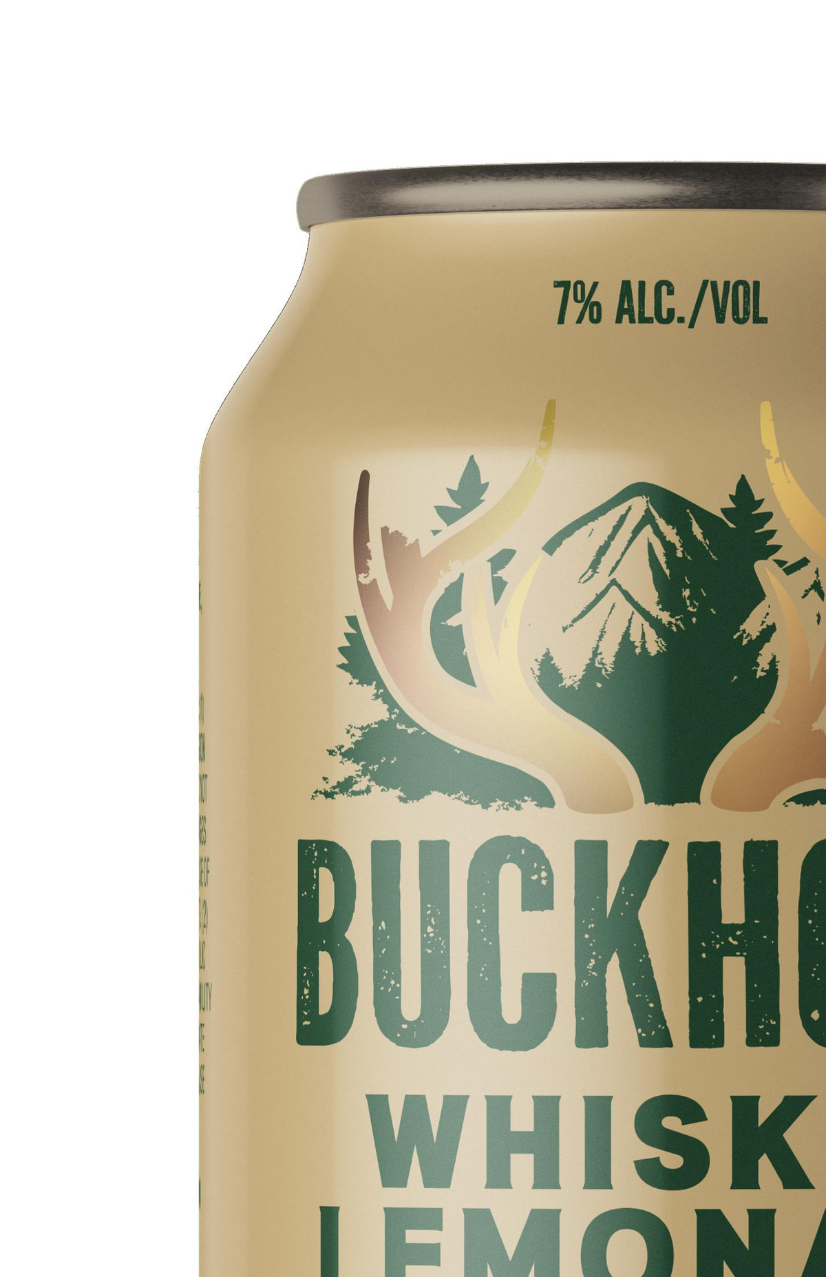Sazerac's Buckhorn Whiskey Lemonade. Flavors include Honey Whiskey Lemonade, Classic Whiskey Lemonade, Peach Whiskey Lemonade, and Blackberry Whiskey Lemonade.