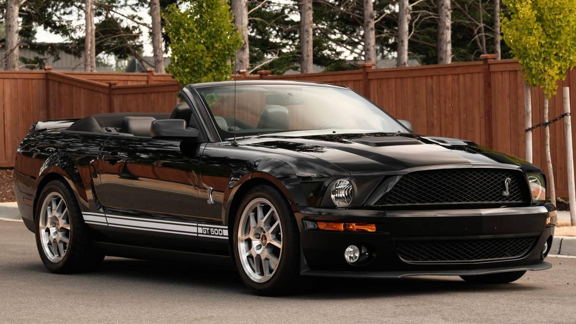 2007 Ford Mustang Shelby GT500 Convertible for Sale With 23,000 Miles