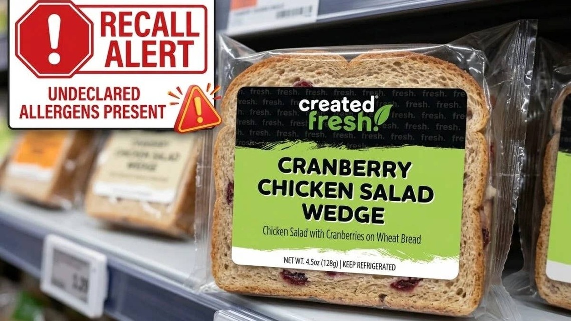 Freshpoint Issues Recall on its Chicken Salad Wedge Sandwiches 