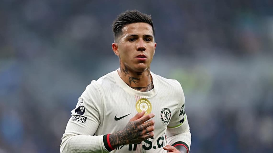  Enzo Fernández created a storm of controversy. | Darren Walsh/Chelsea FC/Getty Images 