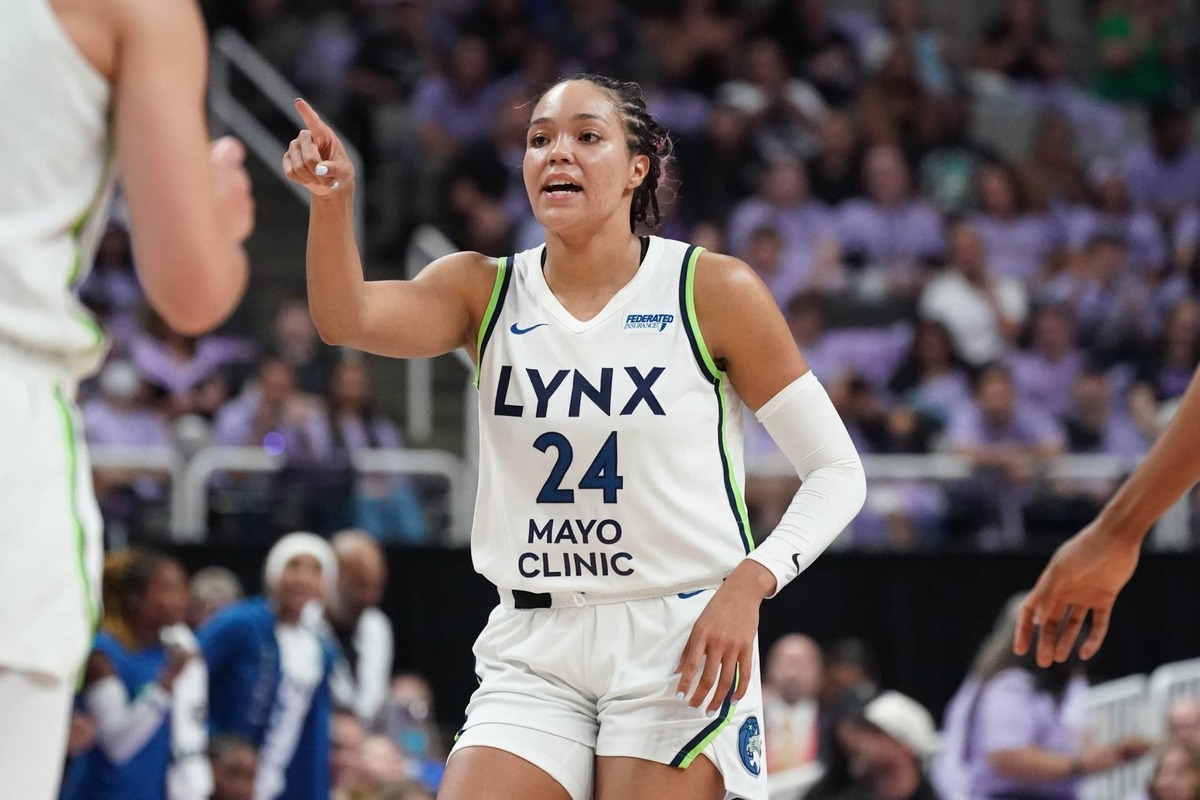  Minnesota Lynx forward Napheesa Collier (24) Credit: David Gonzales-Imagn Images
