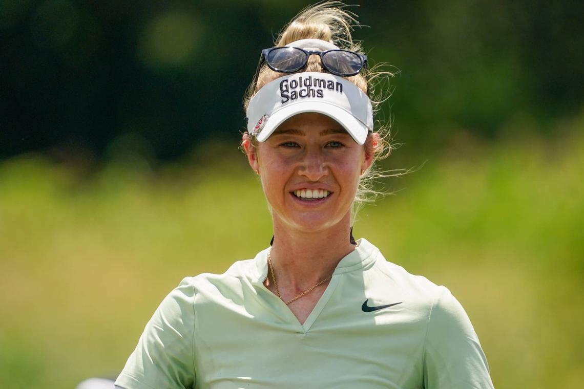  Nelly Korda stands on the 12th tee. Raymond Carlin III-Imagn Images