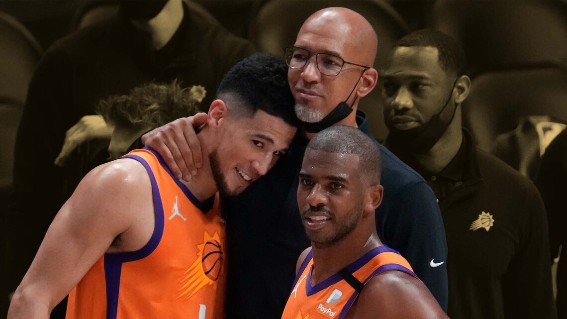 Monty Williams admits coaching Chris Paul and Devin Booker was the pinnacle of his career: "That was like platinum for me" 