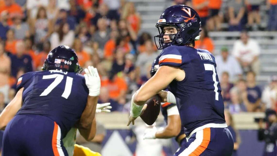 Beau Pribula (3 TDs), No. 25 Virginia throttle Norfolk State 
