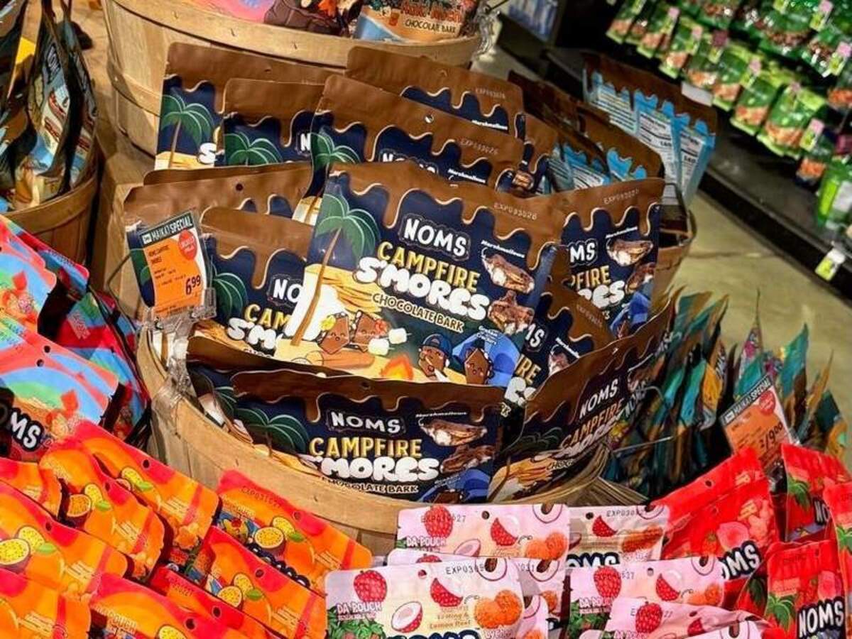  Noms are a local favorite candy. Photo credit: L. Perry 