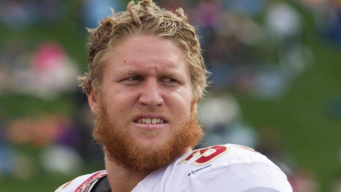  Nov 9, 2013; Winston-Salem, NC, USA; Florida State Seminoles tight end Nick O'Leary (35) stands on the sidelines during the second half against the Wake Forest Demon Deacons at BB&T Field. Florida State defeated Wake Forest 59-3. Mandatory Credit: Jeremy Brevard-Imagn Images | Jeremy Brevard-Imagn Images 
