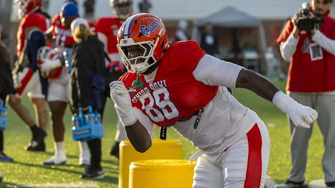  While he may no longer be a first-round prospect, Banks possesses the size and athletic traits to be successful in the NFL. | Vasha Hunt-Imagn Images 