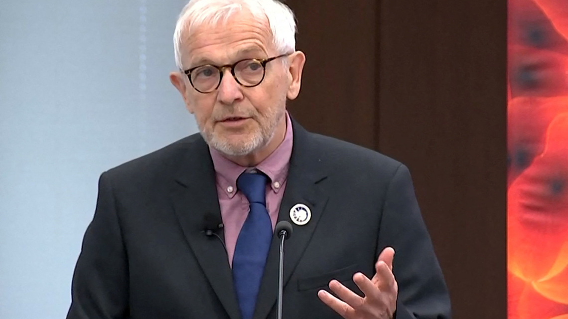 Francis Halzen wins Nobel physics prize for Antarctic 'ghost particle' hunt 
