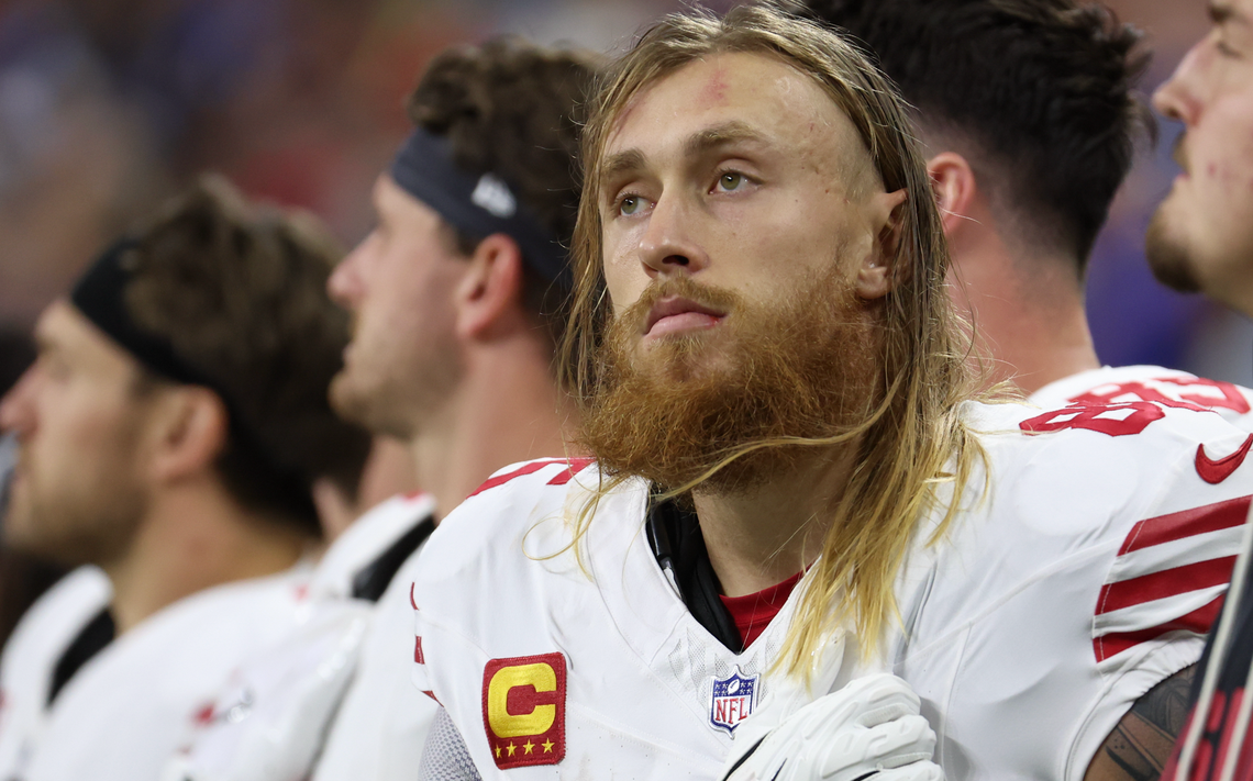  San Francisco 49ers tight end George Kittle (85). Trevor Ruszkowski-Imagn Images