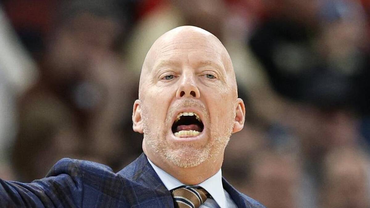  Mar 13, 2026; Chicago, IL, USA; UCLA Bruins head coach Mick Cronin directs his team against the Michigan State Spartans during the first half at United Center. Mandatory Credit: Kamil Krzaczynski-Imagn Images | Kamil Krzaczynski-Imagn Images 