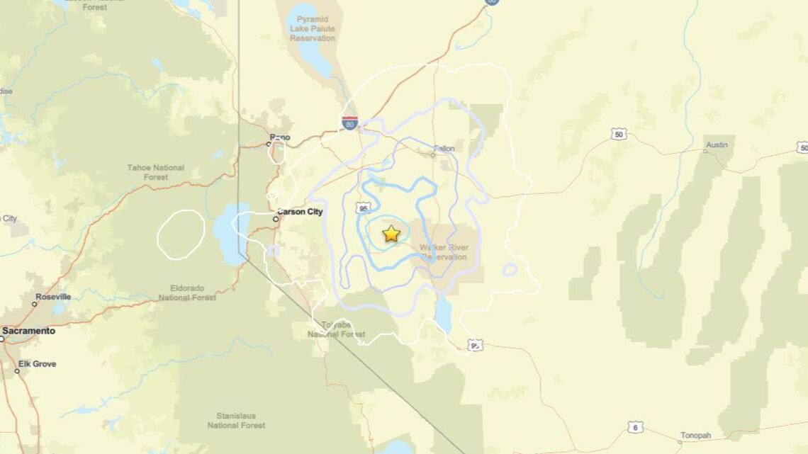 Update: 3.5 magnitude earthquake shakes close to Yerington, NV on July 22 