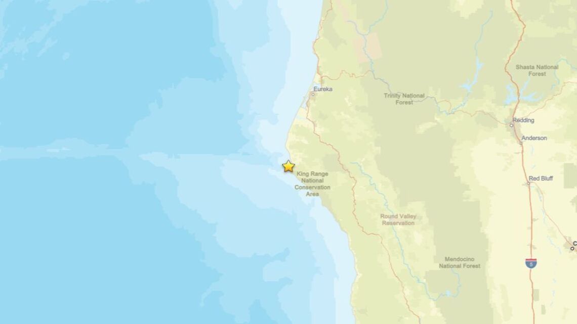 Update: Earthquake of 2.6 magnitude recorded close to Petrolia, CA on Aug. 2 