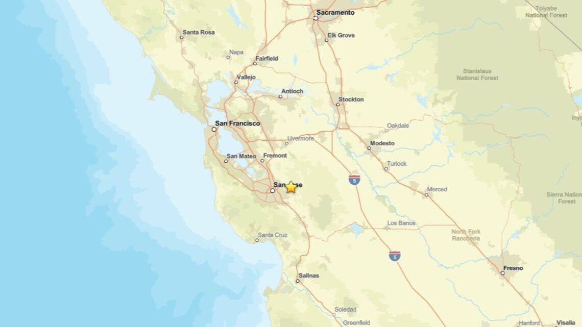 Update: Earthquake measuring 2.4 struck area close to Alum Rock, CA on Oct. 3 