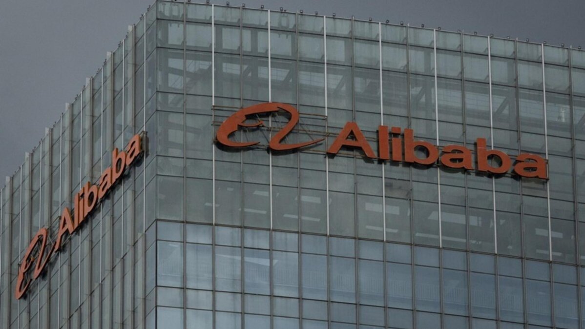 The Alibaba logo is displayed at a Alibaba office in Beijing, China, 09 June 2026. On 08 June, the Pentagon added Chinese companies Alibaba, BYD, and Baidu, among others, to a list of firms it said aid the Chinese military. Photo by JESSICA LEE / EPA