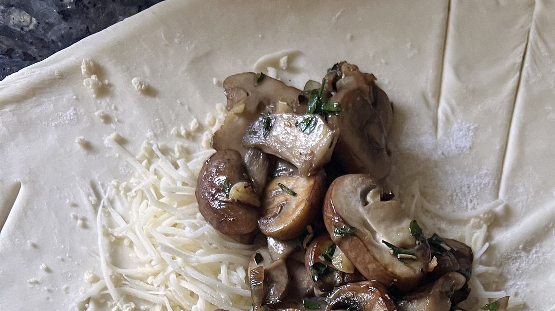 Gretchen's table: Set the table for fall with this elegant and easy mushroom strudel