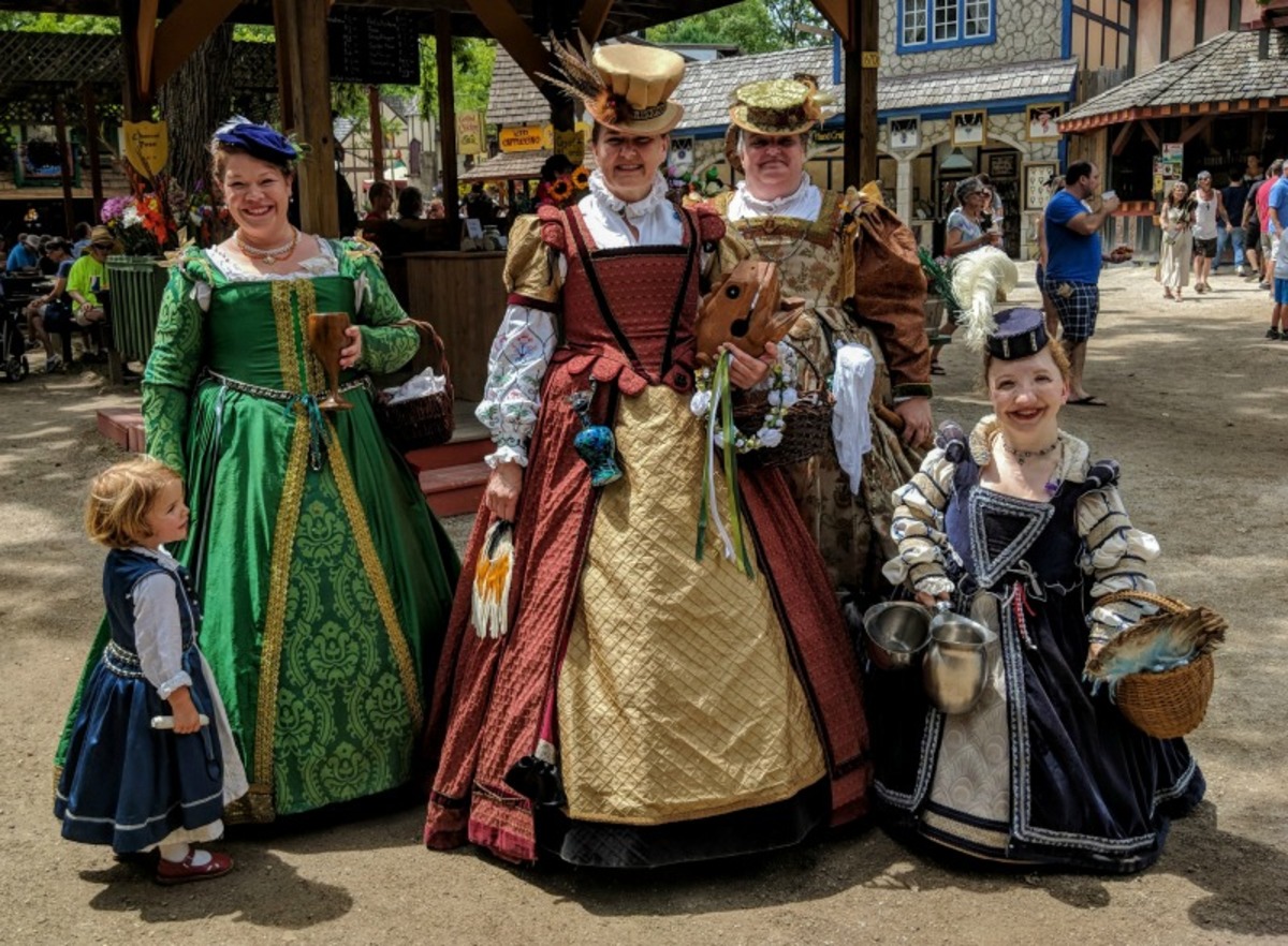  The queen’s court at Bristol Renaissance Faire. Photo credit: Cindy Richards 