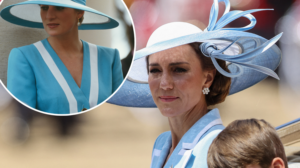 Kate Middleton Channels Late Princess Diana at Trooping the Colour 