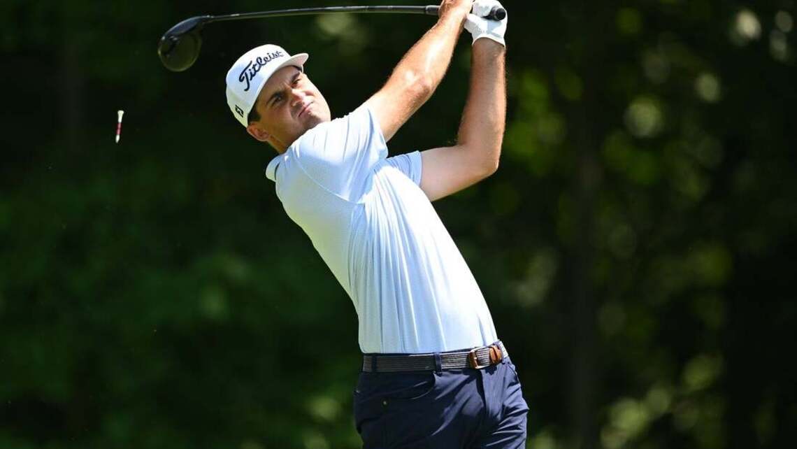 Jackson Suber surprise leader of The Open after opening 65 