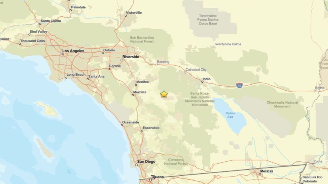 Update: Seismic activity on Sept. 23 - 2.6 magnitude earthquake close to Anza, CA reported 