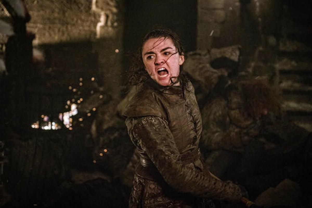 Arya (Maisie Williams) has become quite the cutthroat on “Game of Thrones.