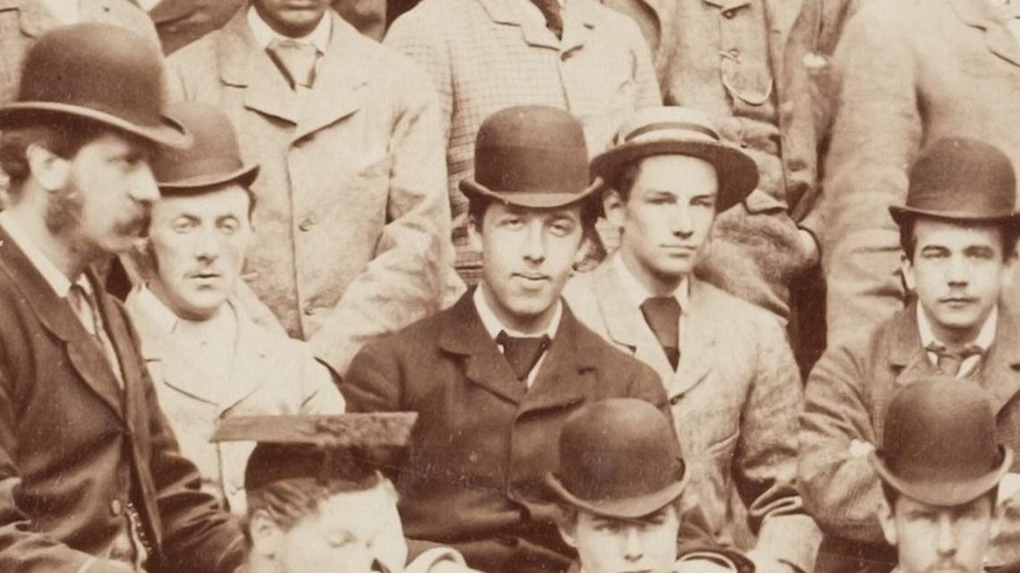 Previously unseen photo of Oscar Wilde as Oxford student unearthed