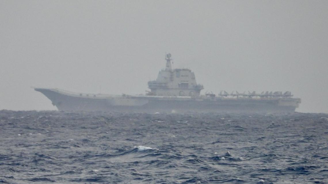 China restarts military flights near Taiwan