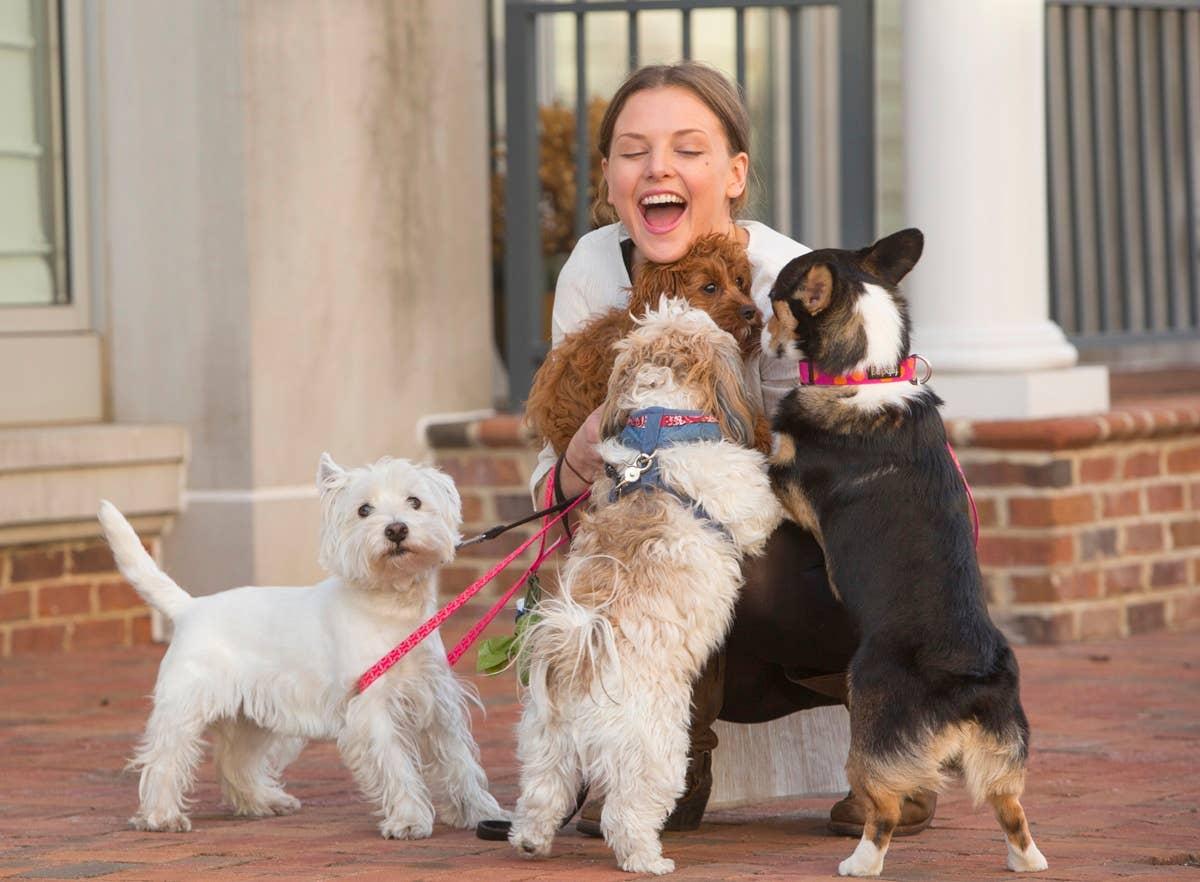  Dogs who feel connected and bonded to a female they met.