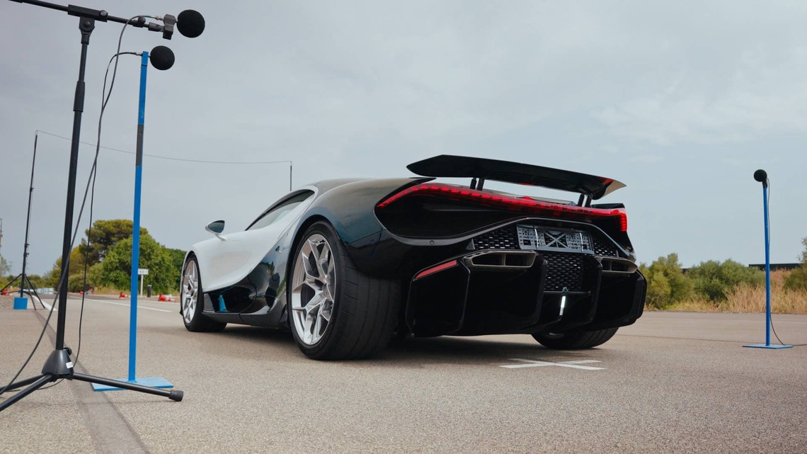 Bugatti Wants Its Tourbillon V16 to Sound "Dirty and Raw"