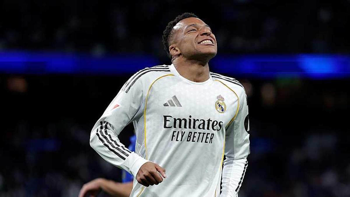  Kylian Mbappé returned to action for Real Madrid. | Maria Gracia Jimenez/Soccrates/Getty Images 