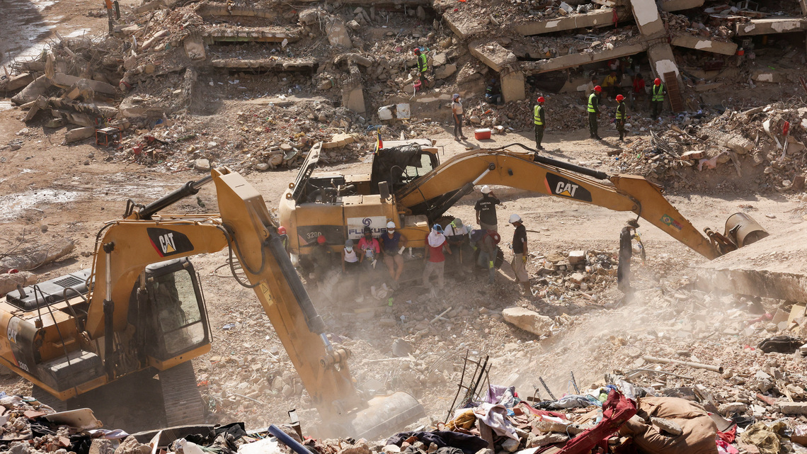 After surviving earthquakes, a family in Venezuela seeks a new beginning far from ground zero 