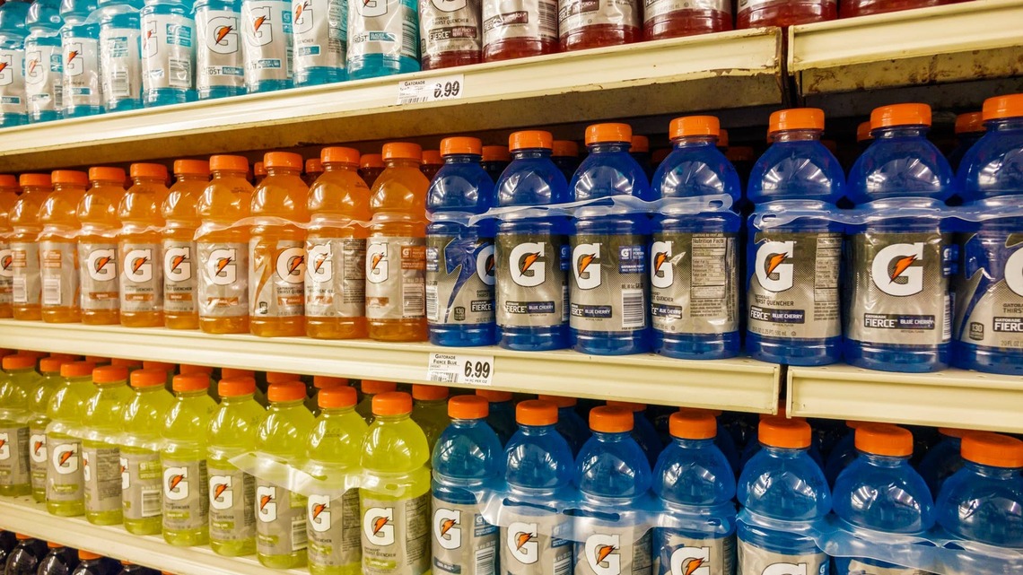 Recall Issued for Gatorade Sold in 37 States, Including California, Texas, and Florida 
