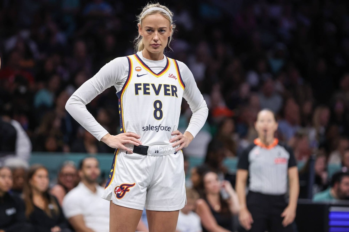  Indiana Fever guard Sophie Cunningham (8). Wendell Cruz-Imagn Images