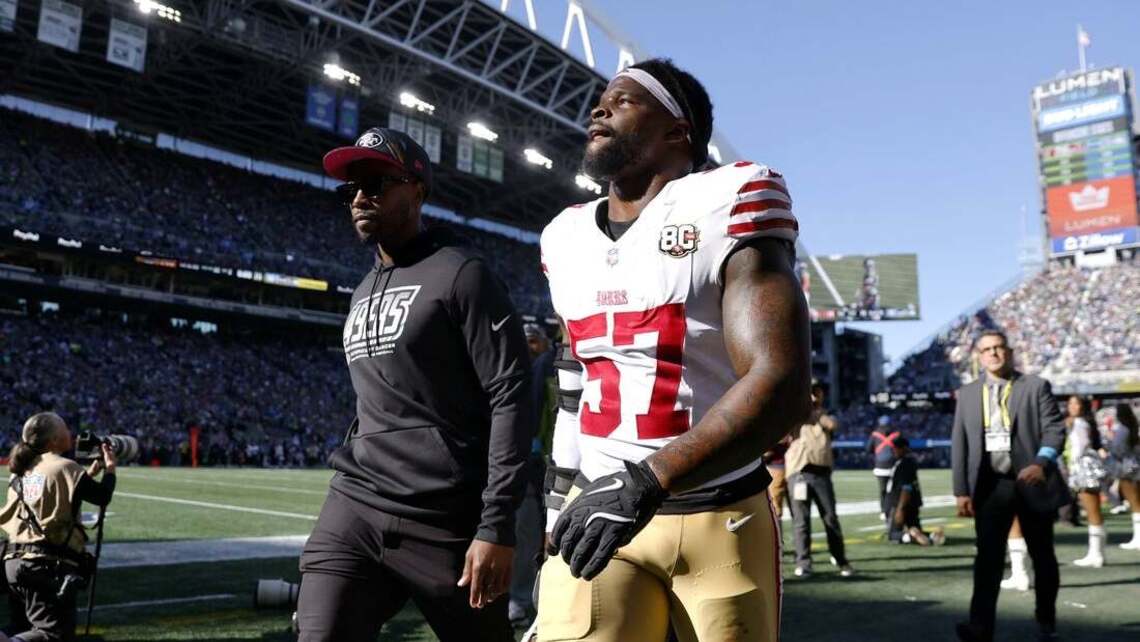 49ers LB Dre Greenlaw's appeal denied, will miss game vs. Commanders 