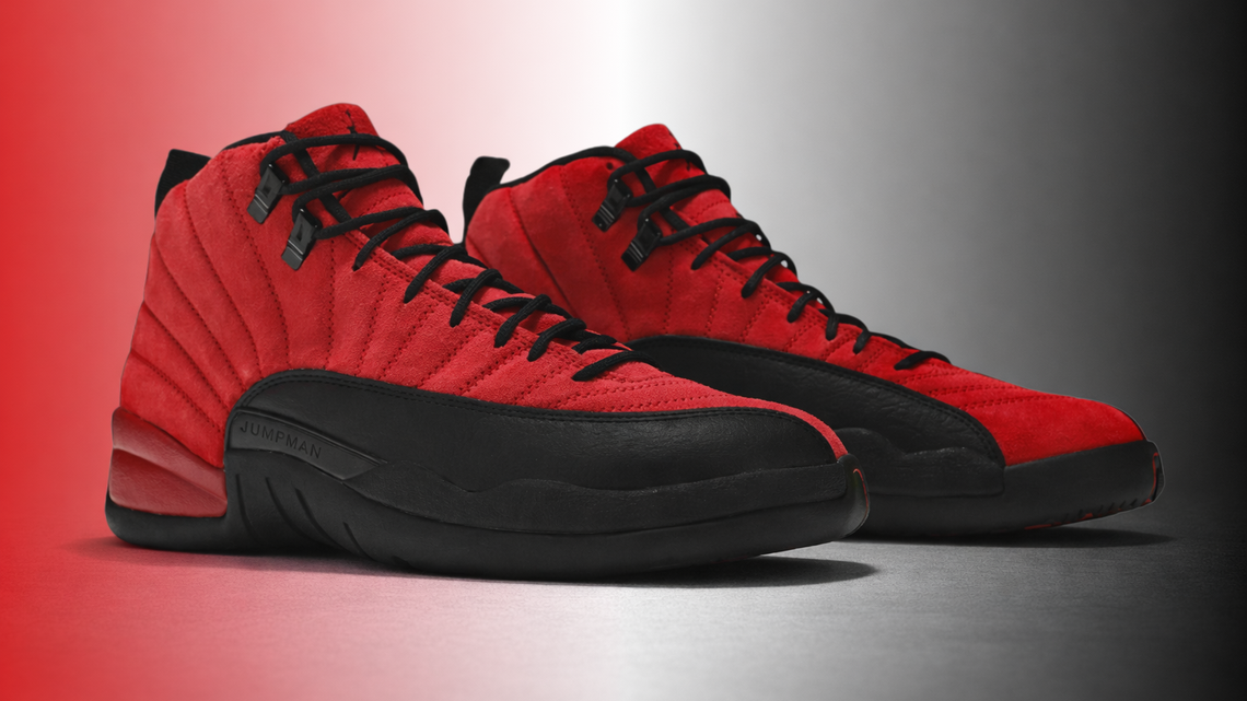 Air Jordan 12 'Reverse Flu Game' - Legendary Colorway in Reverse, Smooth Suede, Holiday Banger: Where to Buy 