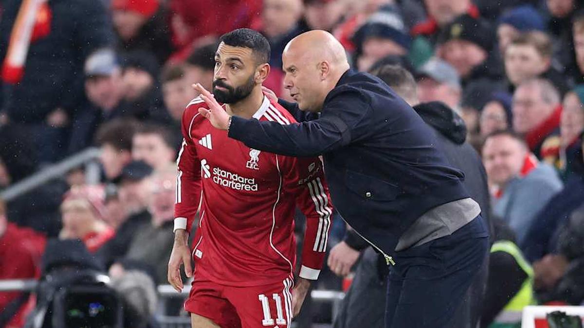  There was clearly tension between Salah and Arne Slot. | Alex Livesey/Danehouse/Getty Images 