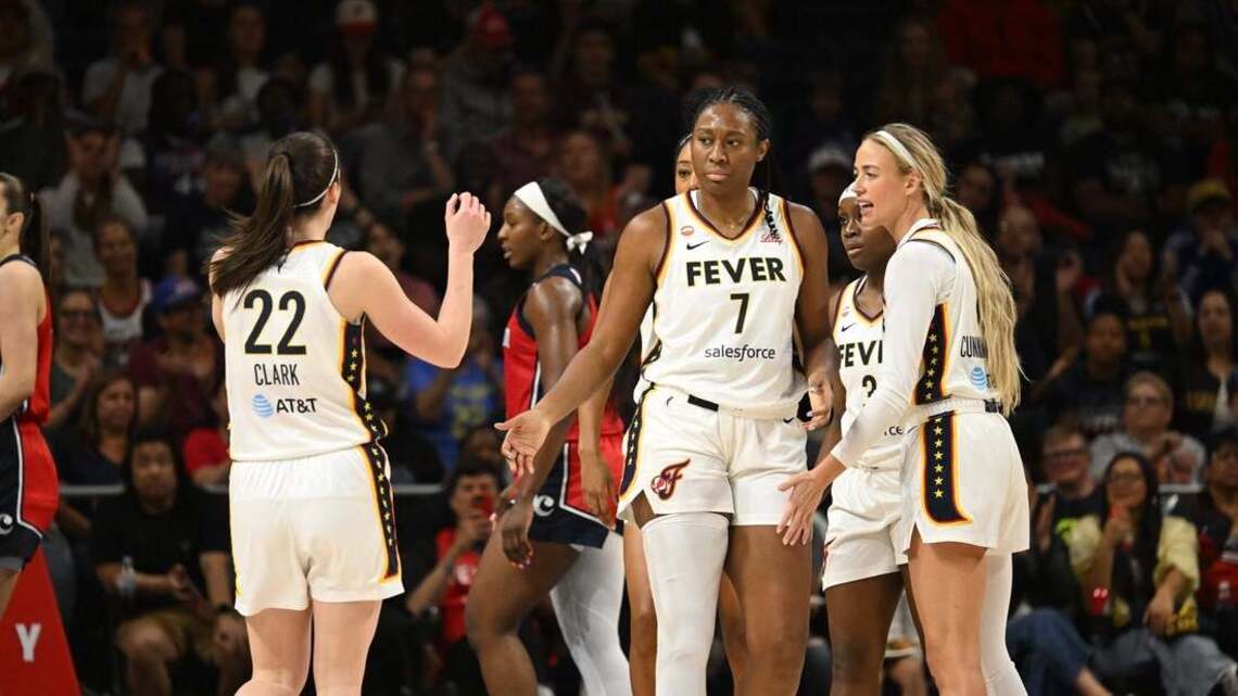 Caitlin Clark, Aliyah Boston pace Fever against lowly Sun 