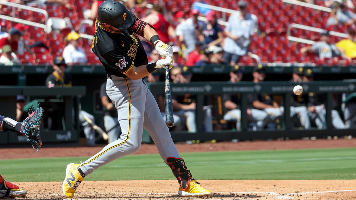Homers from Esmerlyn Valdez, Jared Triolo lead Pirates to a series win against Cardinals 