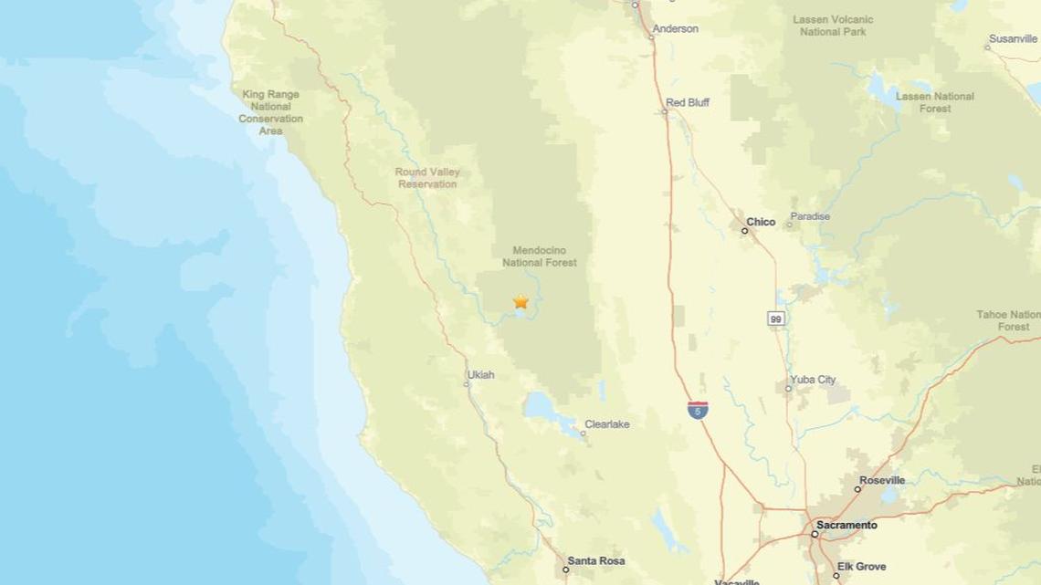 2.0 magnitude earthquake detected near Lake Pillsbury, CA on March 16 