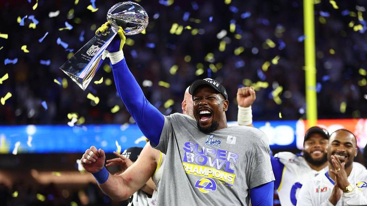 The Rams' Von Miller trade was a memorable one that immediately produced results in their 2021 Super Bowl-winning season. | Mark J. Rebilas-Imagn Images 