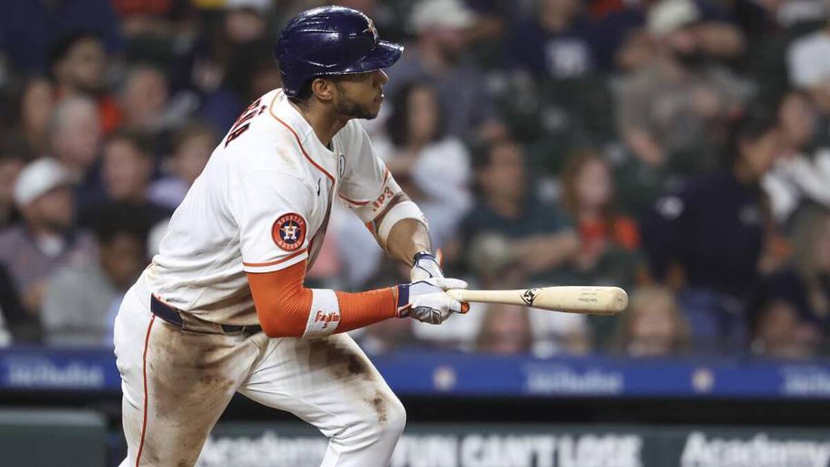  Astros SS Jeremy Peña should be on the Yankees' radar in case the opportunity for a trade arises. | Troy Taormina-Imagn Images 