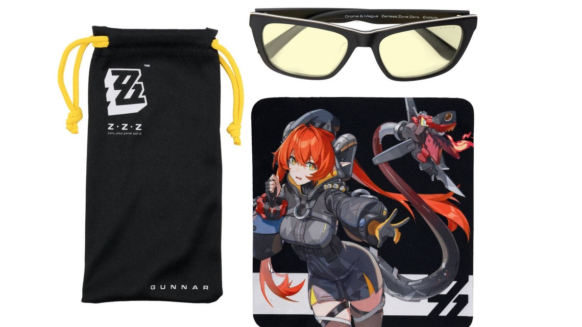 GUNNAR Brings Orphie & Magus Glasses To Its Zenless Zone Zero Lineup On November 5 