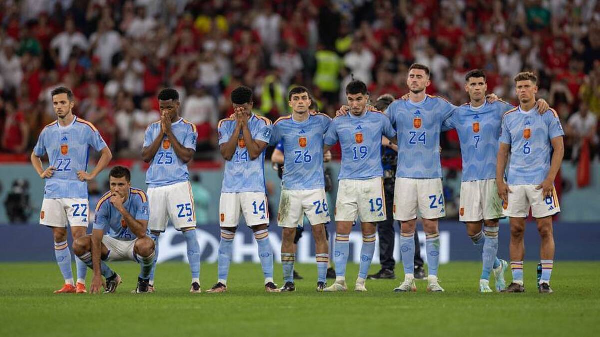  Spain's last two World Cups have ended in penalty heartache. | Simon Bruty/Anychance/Getty Images 