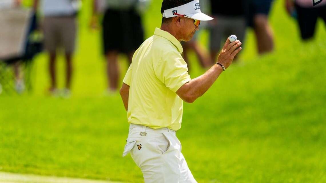 Y.E. Yang takes 3-shot lead at PURE Insurance Championship 