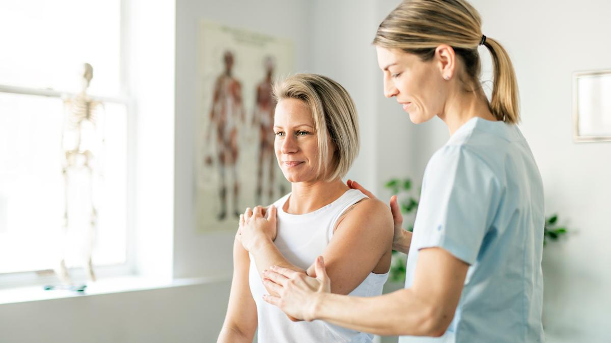 A rotator cuff tear in your shoulder often requires surgery and a recovery of about six months.