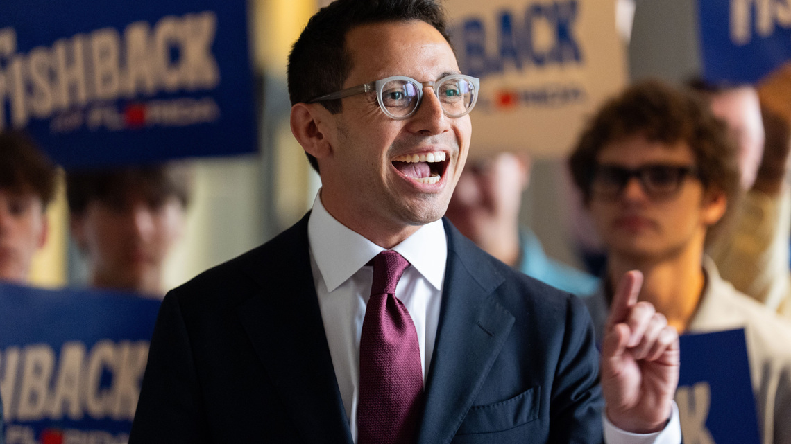 Why is right-winger James Fishback urging voters to back David Jolly?