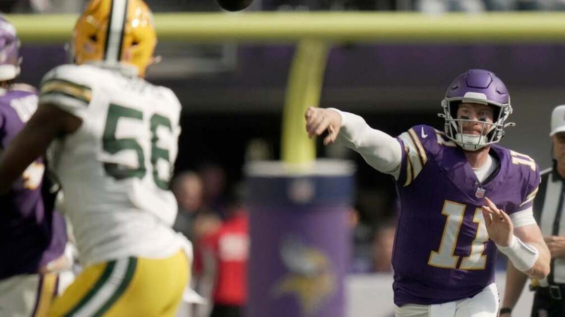 Vikings QB Carson Wentz to start, Kyler Murray (concussion) out vs. Bears 