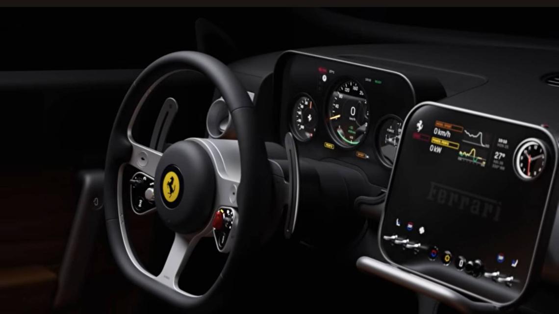 New Video Shows What Ferrari Is Really Doing With Its EV Interior 