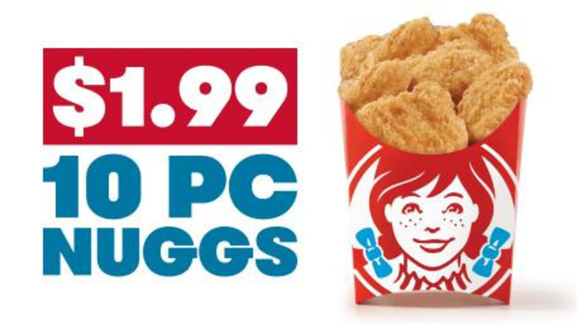 Wendy's offering $1.99 'crave-worthy' nuggets deal. How to claim