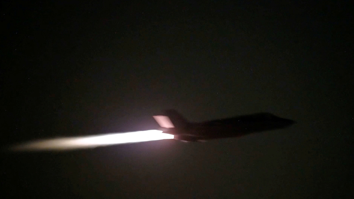 US military says latest strikes on Iran last two hours, hitting dozens of targets 